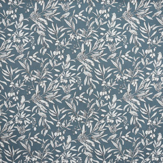 Aviary, Bluebell - Fabric Only